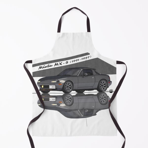Item preview, Miata - MX-5 NA 1991-1997 (Brilliant Black) - Small Car, Big Smile designed and sold by Azaziel.