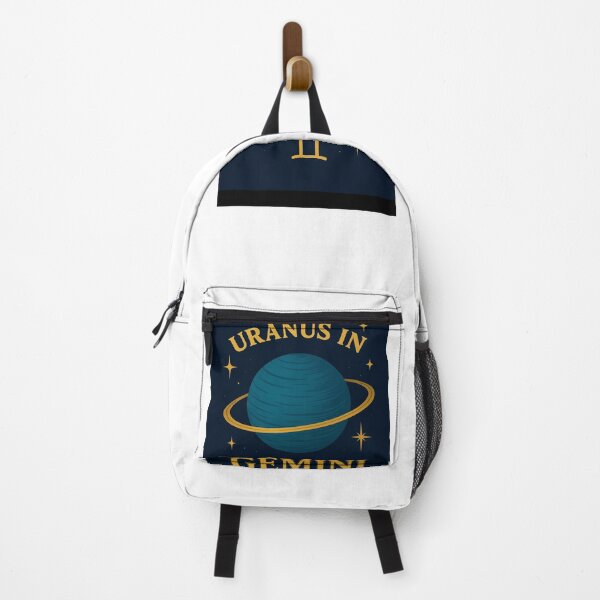 Item preview, Uranus in Gemini – Vintage Astrological Planet Illustration | Gemini Zodiac Art Print designed and sold by Elham Bazyar.