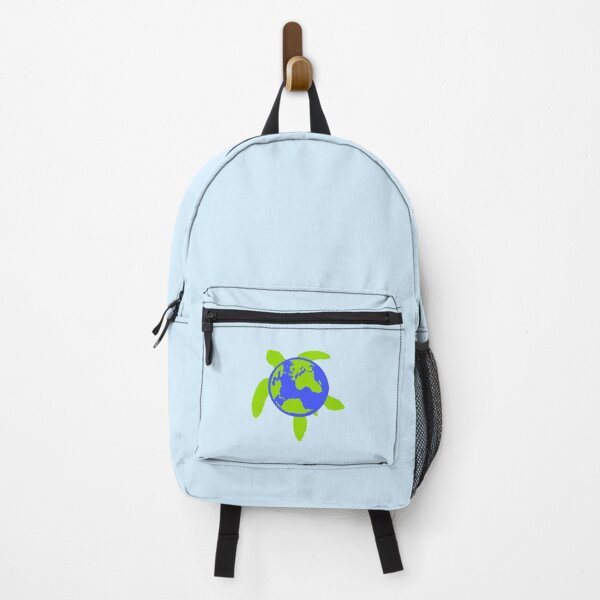 Item preview, Earth Water Turtle Swimming Planet Map Round Globus designed and sold by shirt-o-mat.