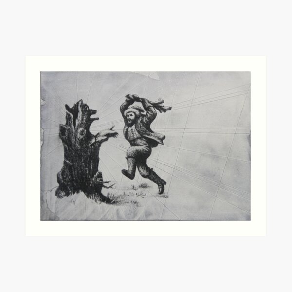 Survival Skills: Attacking Art Print