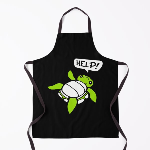 Item preview, Sad Turtle Felt Over Back Side Trapped Needs Help Stuck designed and sold by shirt-o-mat.