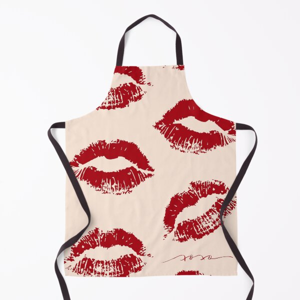 Item preview, Red Lipstick Kiss XOXO Pop Art Design designed and sold by CherryWavesJune.