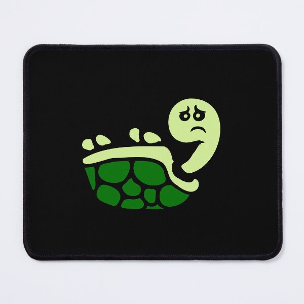 Item preview, Sad Turtle Felt Over Back Side Trapped Needs Help Stuck designed and sold by shirt-o-mat.