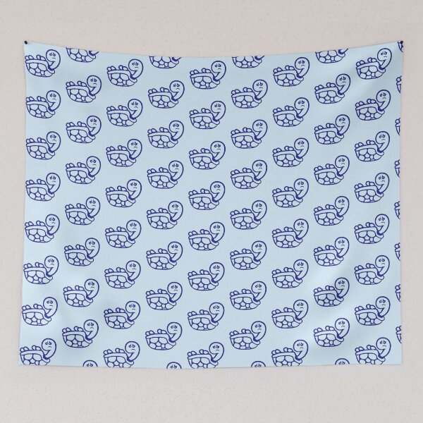 Item preview, Sad Turtle Felt Over Back Side Trapped Needs Help Stuck designed and sold by shirt-o-mat.