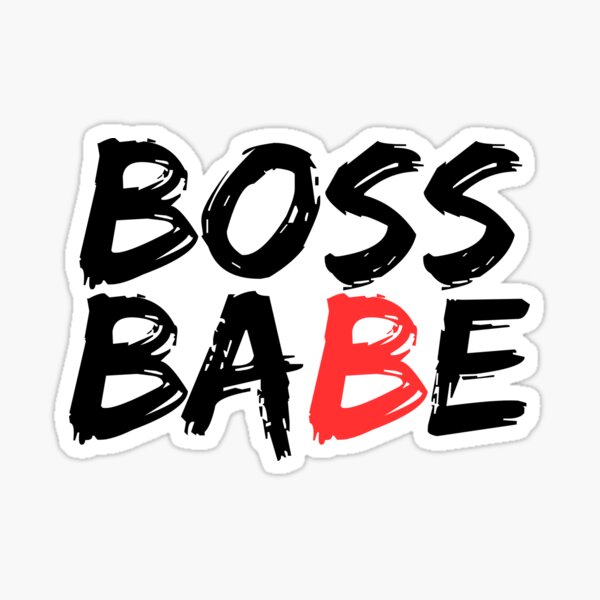 Item preview, Boss Babe – Empowered Woman Quote Design designed and sold by lenka821.