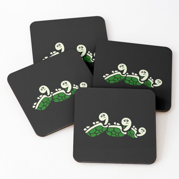 Item preview, 3 Sad Turtles Felt Over Back Side Trapped Need Help Stuck designed and sold by shirt-o-mat.