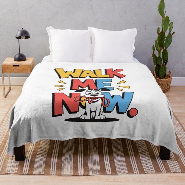 Item preview, Walk Me Now Dog Lover T-Shirt | Funny Puppy Walking Quote | Pet Owner Gift designed and sold by Lamarcy.