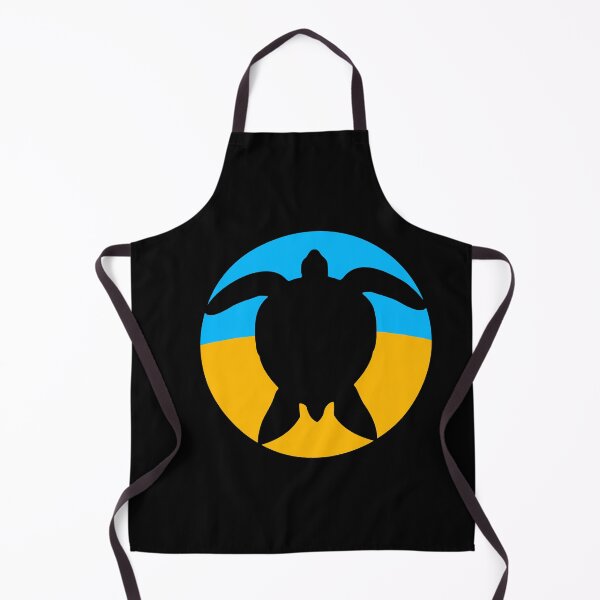 Item preview, Water Turtle Round Circle Logo Symbol Beach Sand designed and sold by shirt-o-mat.