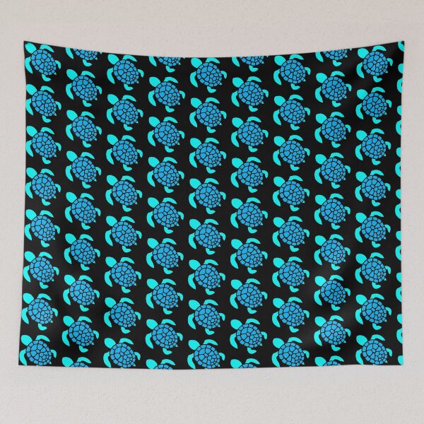 Item preview, Water Turtle Swimming Sea Shell Pattern Cute designed and sold by shirt-o-mat.