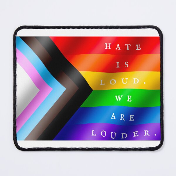 Item preview, Hate is Loud but We are Louder designed and sold by kyreneburn.