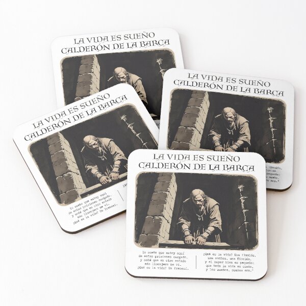 Item preview, Quote from 'Life is a Dream' by Calderón de la Barca designed and sold by Filologica.