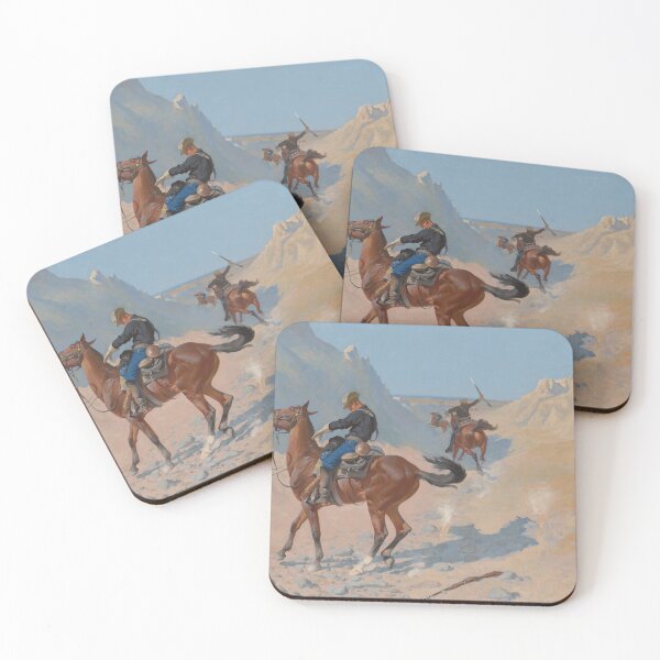 Item preview, Vintage Western Cowboys Riding Horses designed and sold by Freshfroot.