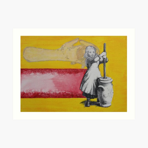 Survival Skills: Churning Art Print