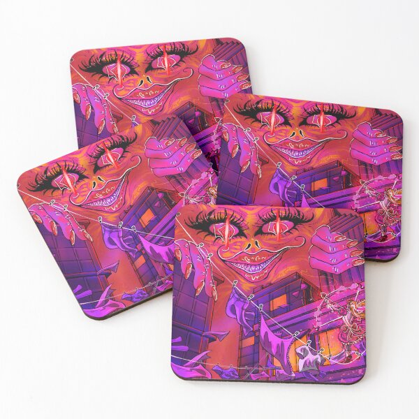 Item preview, Magical Girl Fighting a Flaming Monster in the Sky designed and sold by P1NKFLMNG0.