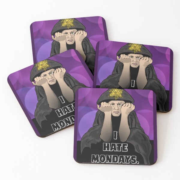 Item preview, Alister Crowley- I Hate Mondays designed and sold by TLBugg.