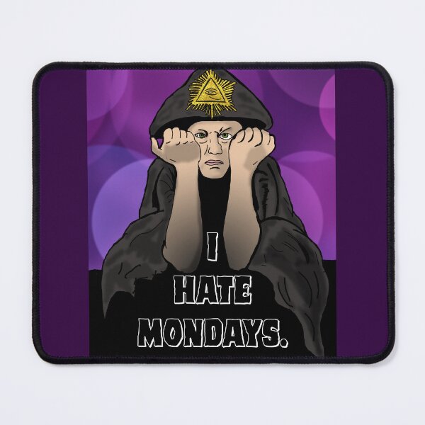Item preview, Alister Crowley- I Hate Mondays designed and sold by TLBugg.