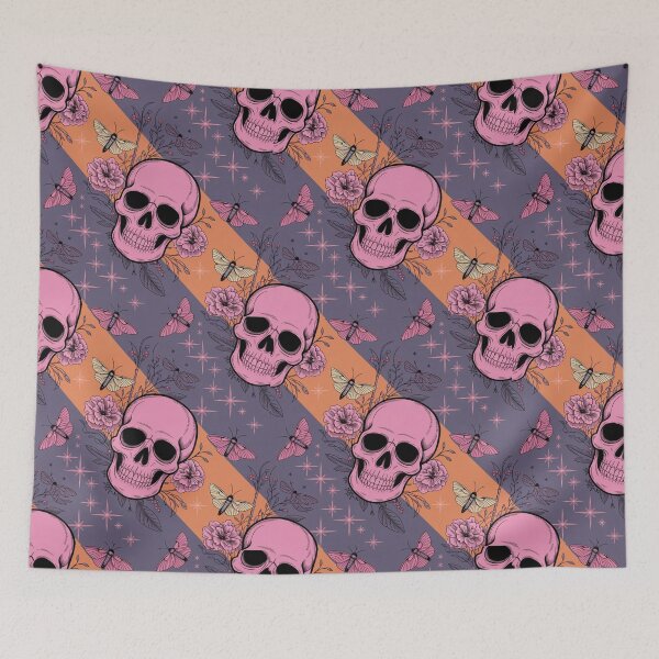 Item preview, Pink Skull Halloween designed and sold by CandyVenom.