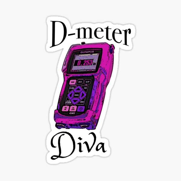 Item preview, D meter diva designed and sold by CrudeorRefined.