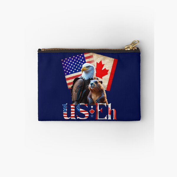 Item preview, Canadian American Dual Citizen Eagle and Beaver - US Eh designed and sold by NerdyWerks.