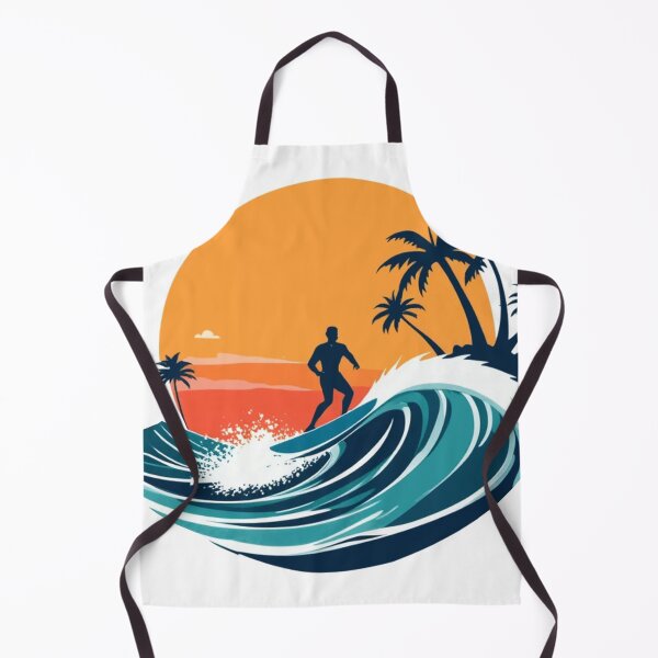 Aperçu de l'œuvre Retro Wave Ride - surfeur créée et vendue par Eandbeyond.