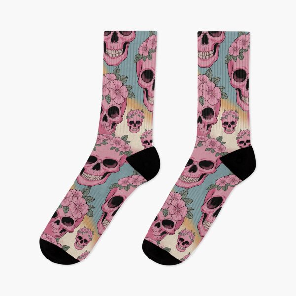 Item preview, Pink Skull pattern designed and sold by CandyVenom.