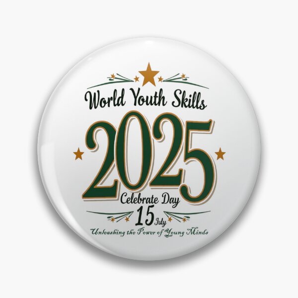 Item preview, World Youth Skills Day – Empower Youth, Empower the World designed and sold by HOUCHCREATOR.