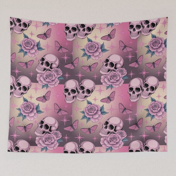 Item preview, Pink Skull Purple designed and sold by CandyVenom.