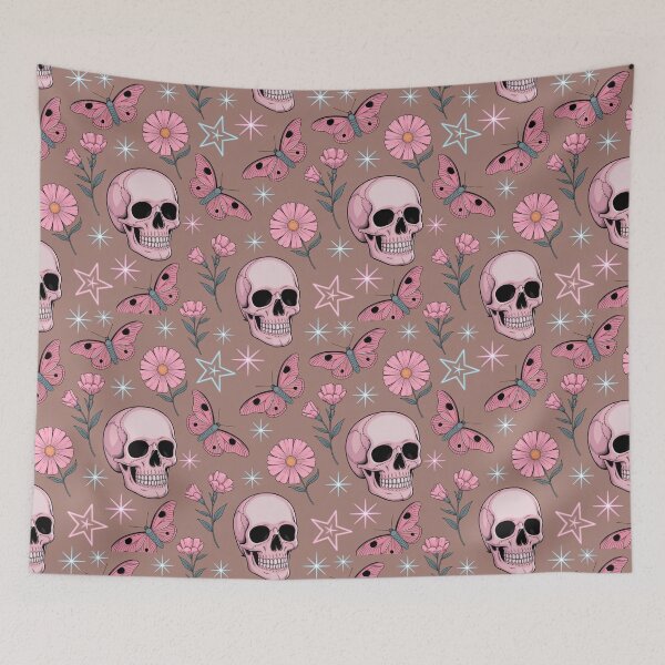 Item preview, Pink Skull Preppy designed and sold by CandyVenom.