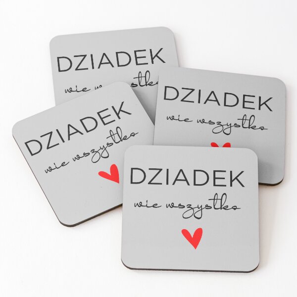 Item preview, Dziadek Wie Wszystko Funny Red Heart Polish Grandfather designed and sold by besensible.
