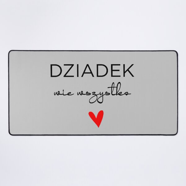 Item preview, Dziadek Wie Wszystko Funny Red Heart Polish Grandfather designed and sold by besensible.