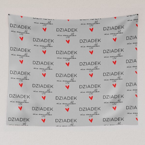 Item preview, Dziadek Wie Wszystko Funny Red Heart Polish Grandfather designed and sold by besensible.
