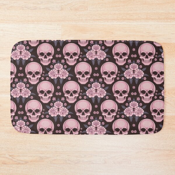 Item preview, Pink Skull Flowers designed and sold by CandyVenom.