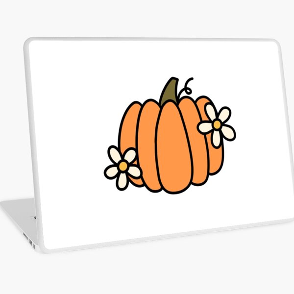 Item preview, Cute Fall Pumpkin With Flower designed and sold by StudioAlli.