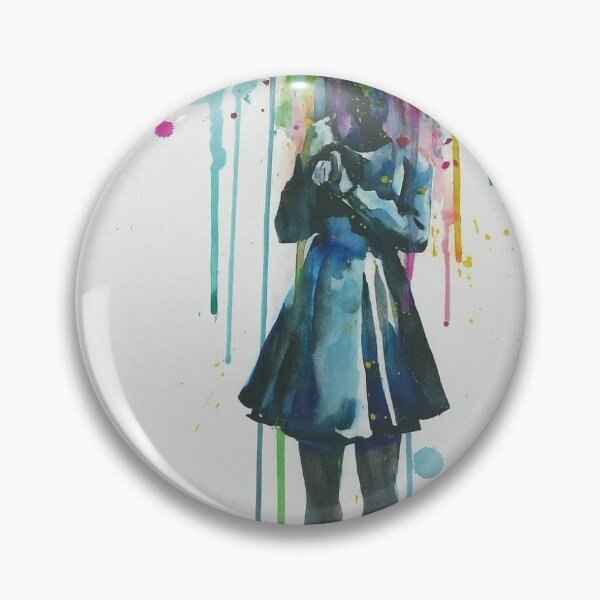 Item preview, Lora Zombie 'Rainy' Print Hand Signed in Silver pen by Lora Z designed and sold by TrueDesigns01.