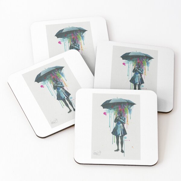 Item preview, Lora Zombie 'Rainy' Print Hand Signed in Silver pen by Lora Z designed and sold by TrueDesigns01.