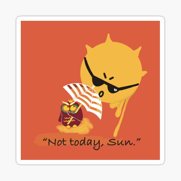 Tomo's summerday Sticker