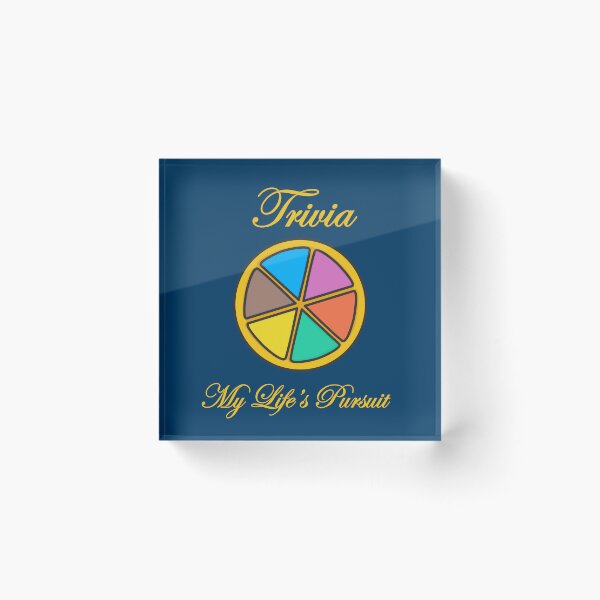 Item preview, Trivia My Life's Pursuit designed and sold by NicheteesStore.