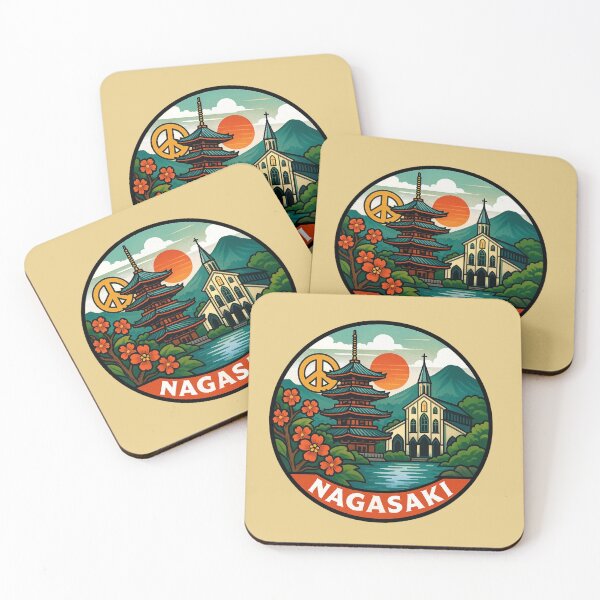 Item preview, Nagasaki - Coastal Heritage & Peace Memorials designed and sold by Myra365Art.