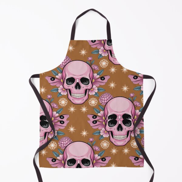 Item preview, Cute Pink Skull flowers designed and sold by CandyVenom.
