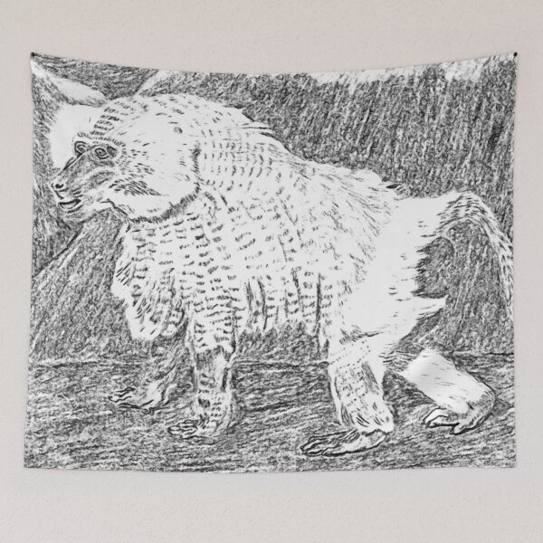 Item preview, Baboon designed and sold by pinkyjainpan.