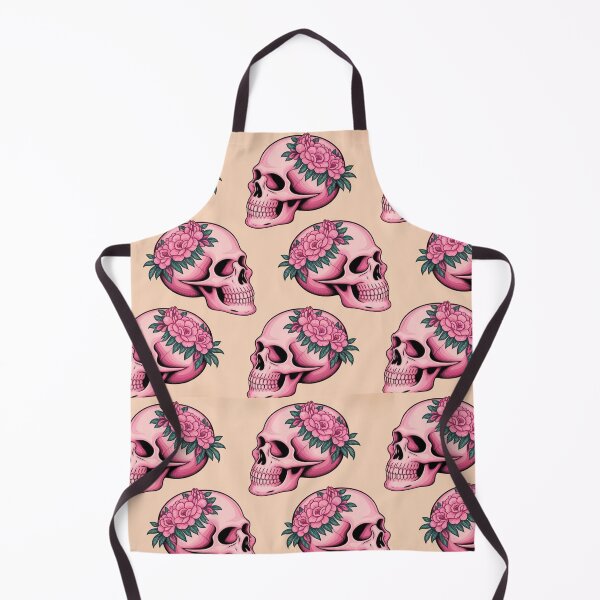 Item preview, Pastel Pink Skull flowers designed and sold by CandyVenom.