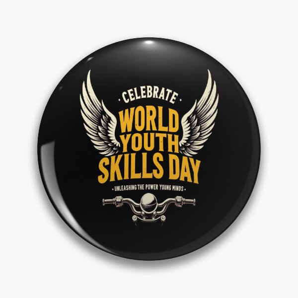 Item preview, World Youth Skills Day designed and sold by HOUCHCREATOR.
