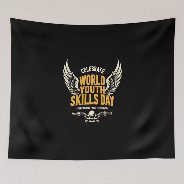 Item preview, World Youth Skills Day designed and sold by HOUCHCREATOR.