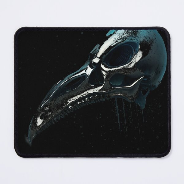 Item preview, Metallic bird skull designed and sold by Glenbobagins.