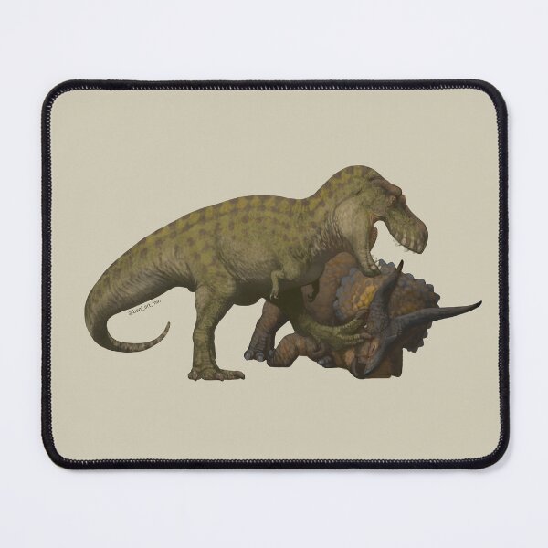 Item preview, T rex vs Triceratops designed and sold by Benj-art-min.