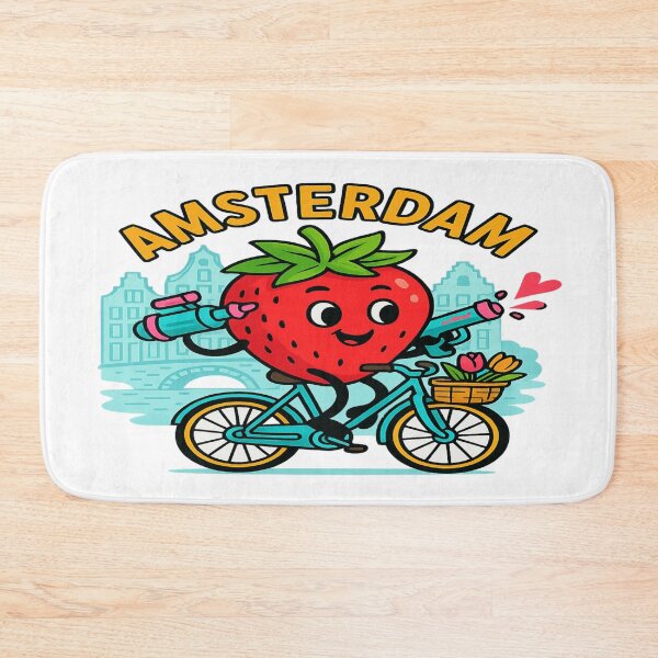 Item preview, Amsterdam Meme Ride: Strawberry Jams but My Glock Don’t Frog designed and sold by Globalcitytees.