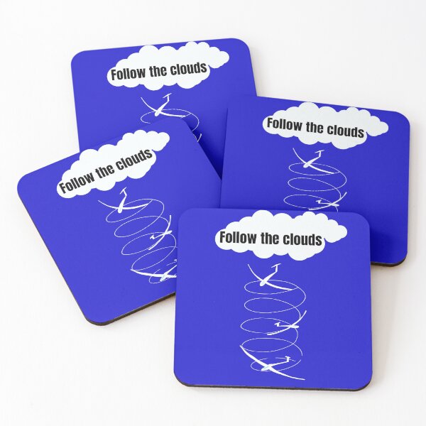Item preview, Funny Glider plane quote follow the clouds thermals sailplane designed and sold by Artstastic.