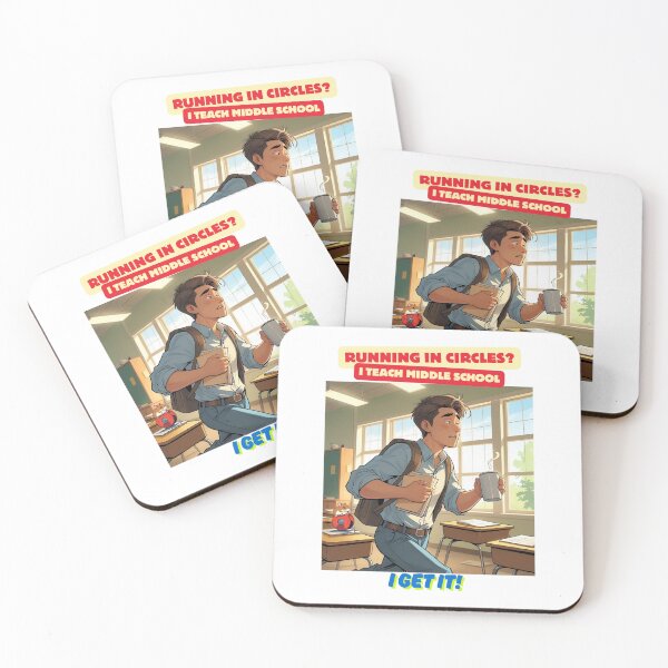 Item preview, Running, Panicking, Teaching — Repeat designed and sold by Staffroom-zoo.