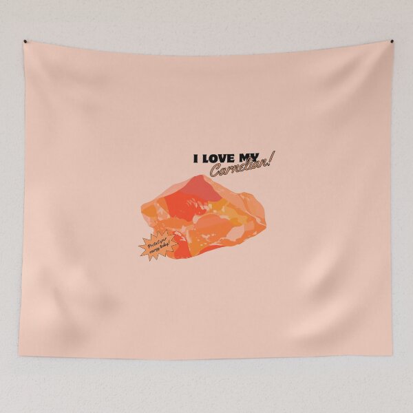 Item preview, I Love My Carnelian! designed and sold by Olivia Powell Designs.