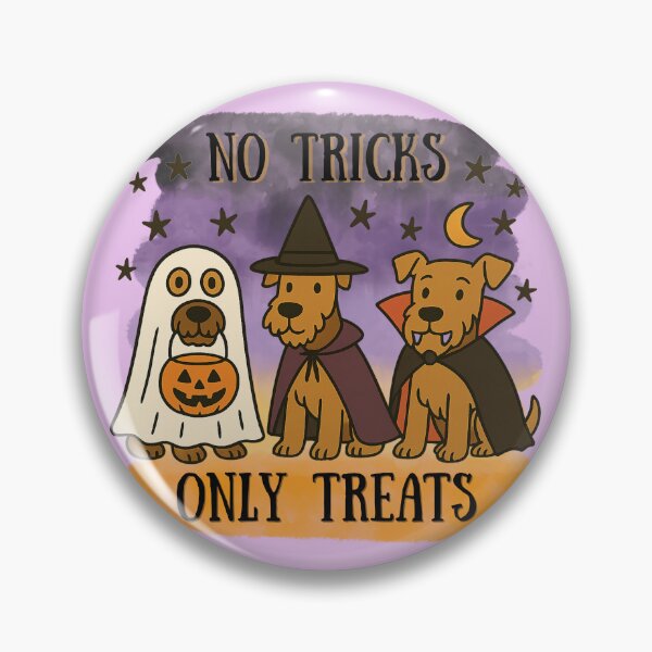 Item preview, Airedale Terrier Halloween - Ghost Witch Vampire designed and sold by HugelItOut.